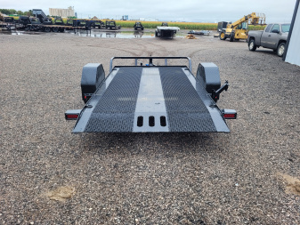 New 2026 Load Trail 77"x12' Scissor Lift Tilt Trailer