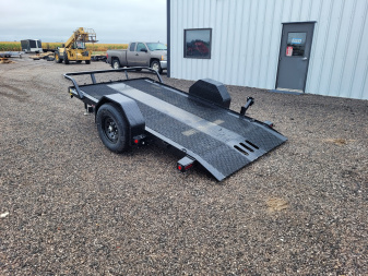 New 2026 Load Trail 77"x12' Scissor Lift Tilt Trailer