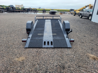 New 2026 Load Trail 77"x12' Scissor Lift Tilt Trailer