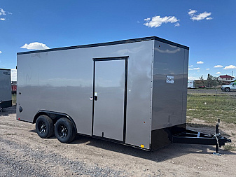 New 2026 Look Trailers 8.5X16 ST DLX- 6IN TALLER W/ D-RINGS- 10K