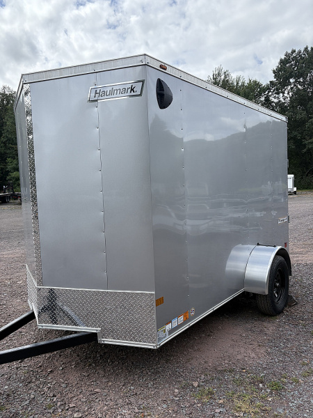 New 2026 Haulmark 6x10 6'6  Interior Height Passport Deluxe with Rear Ramp Door Cargo / Enclosed Trailer