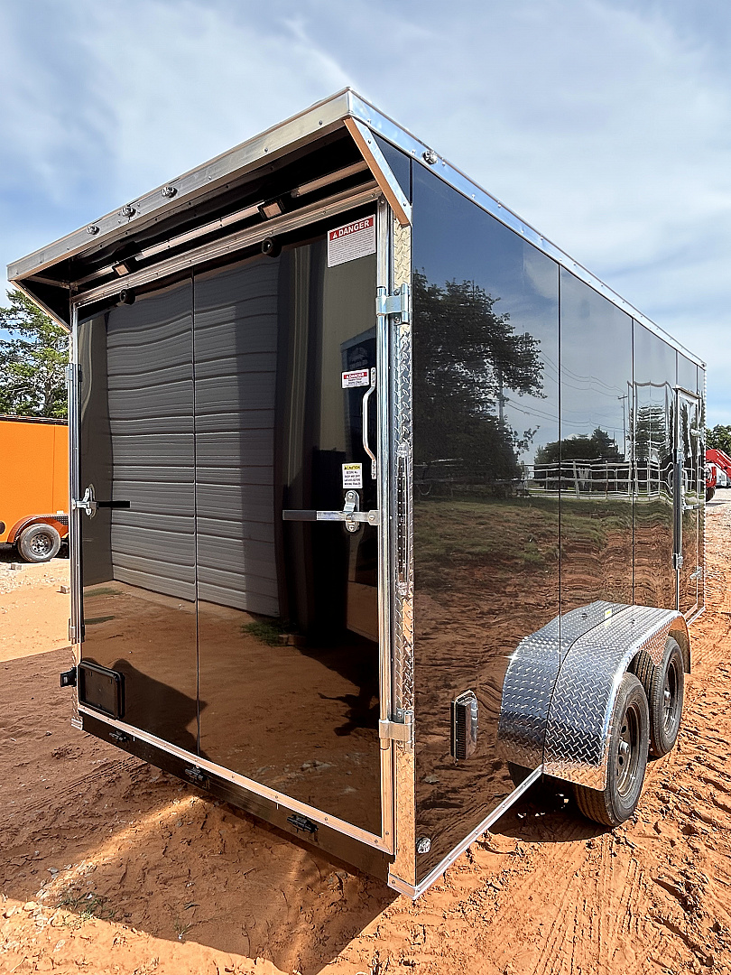 New 2025 Family Trailer 7x16 Tandem Axles Cargo / Enclosed Trailer