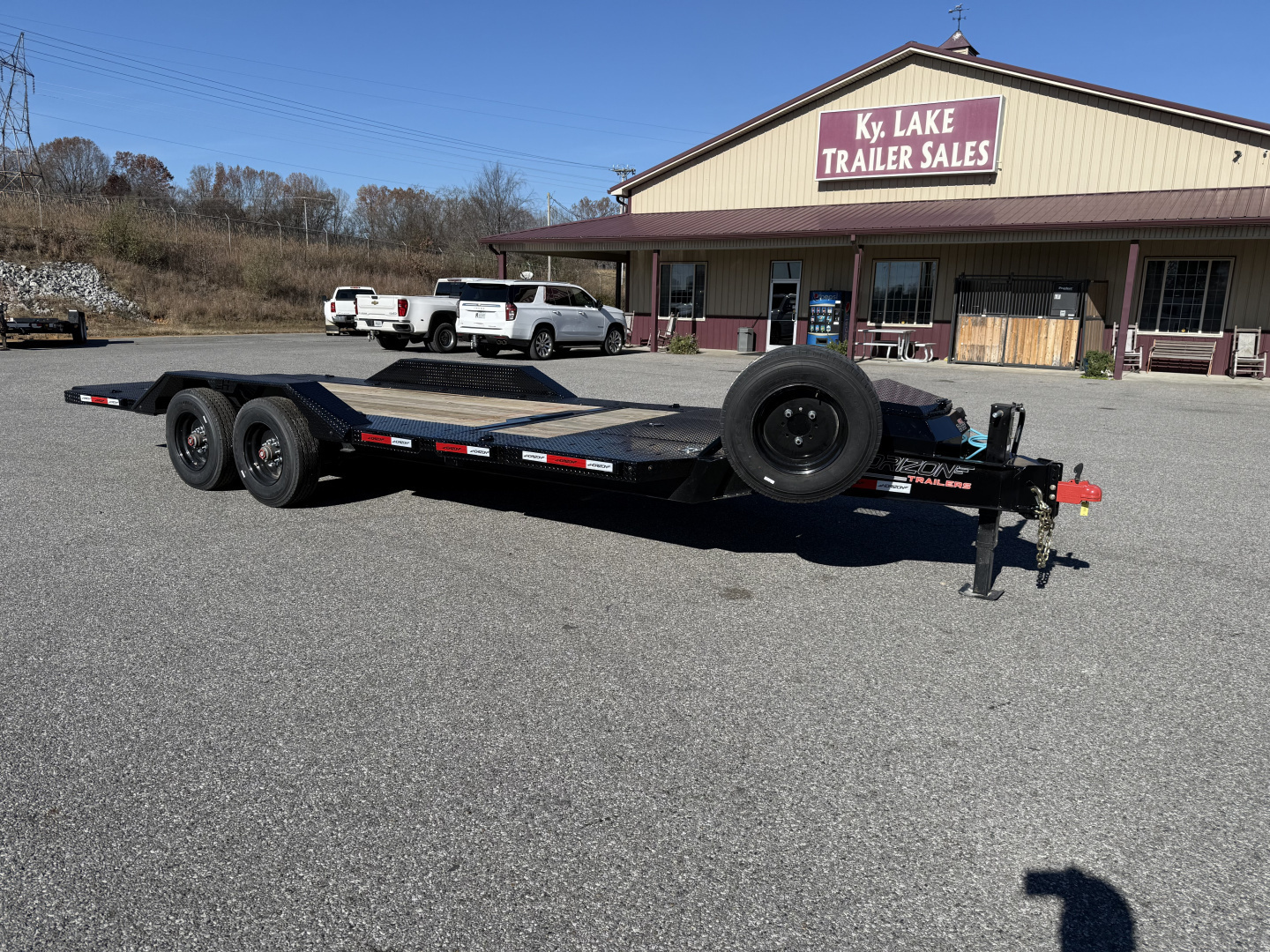 New 2026 Horizon Trailers HET 22'X102" TILT-10K AXLES Equipment Trailer