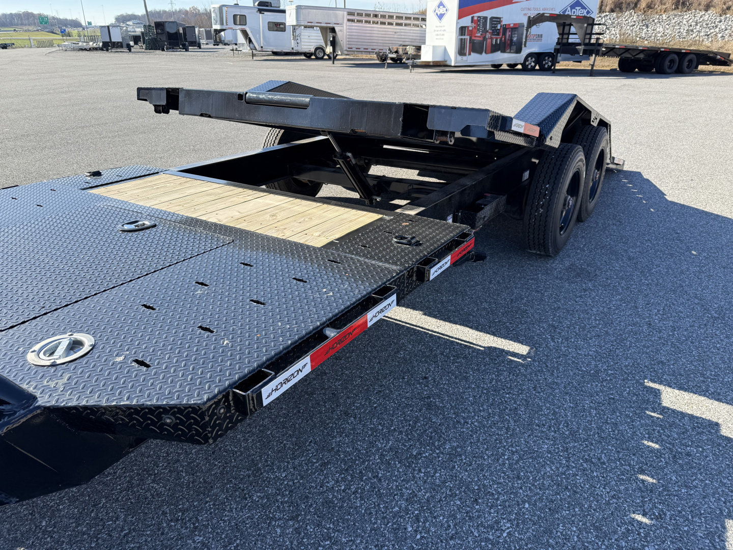 New 2026 Horizon Trailers HET 22'X102" TILT-10K AXLES Equipment Trailer