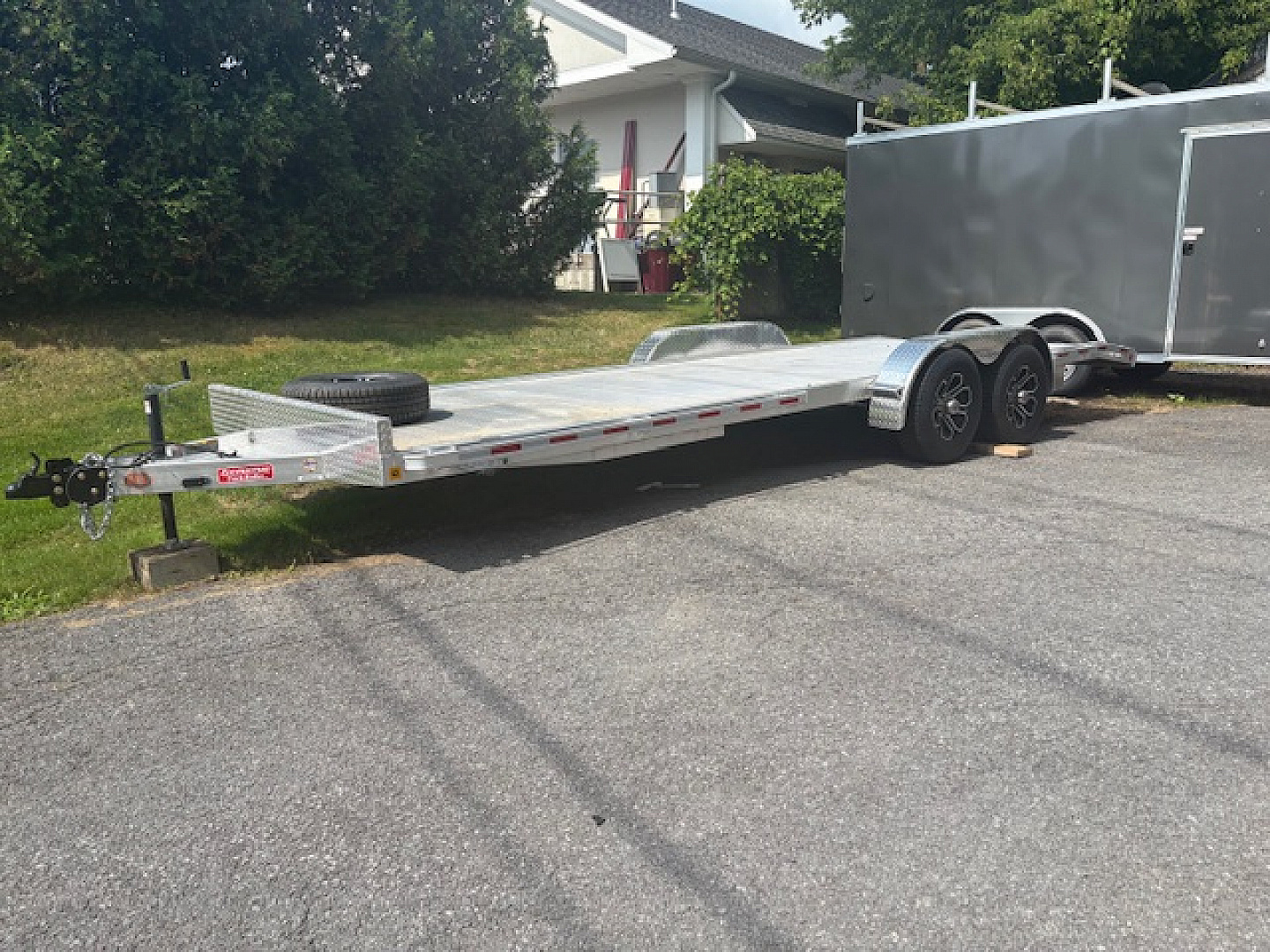 Used 2025 Zimmerman 22' Aluminum Car Hauler - 10K GVW