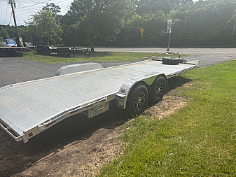 Used 2025 Zimmerman 22' Aluminum Car Hauler - 10K GVW