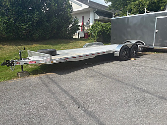 Used 2025 Zimmerman 22' Aluminum Car Hauler - 10K GVW