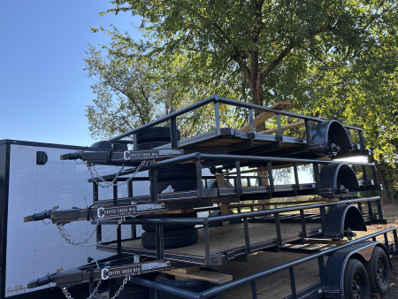 New 2025 Coffee Creek MFG 83x14SA2 Utility Trailer