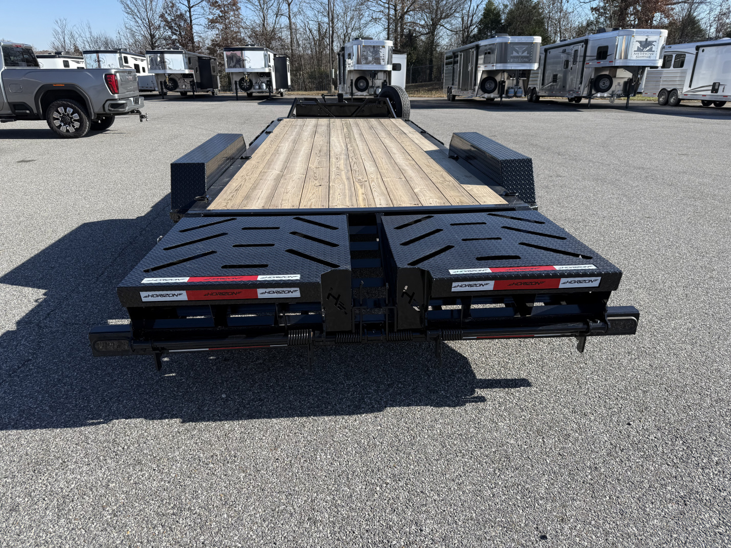 New 2026 Horizon Trailers EHZ22'X83" BP Equipment Trailer