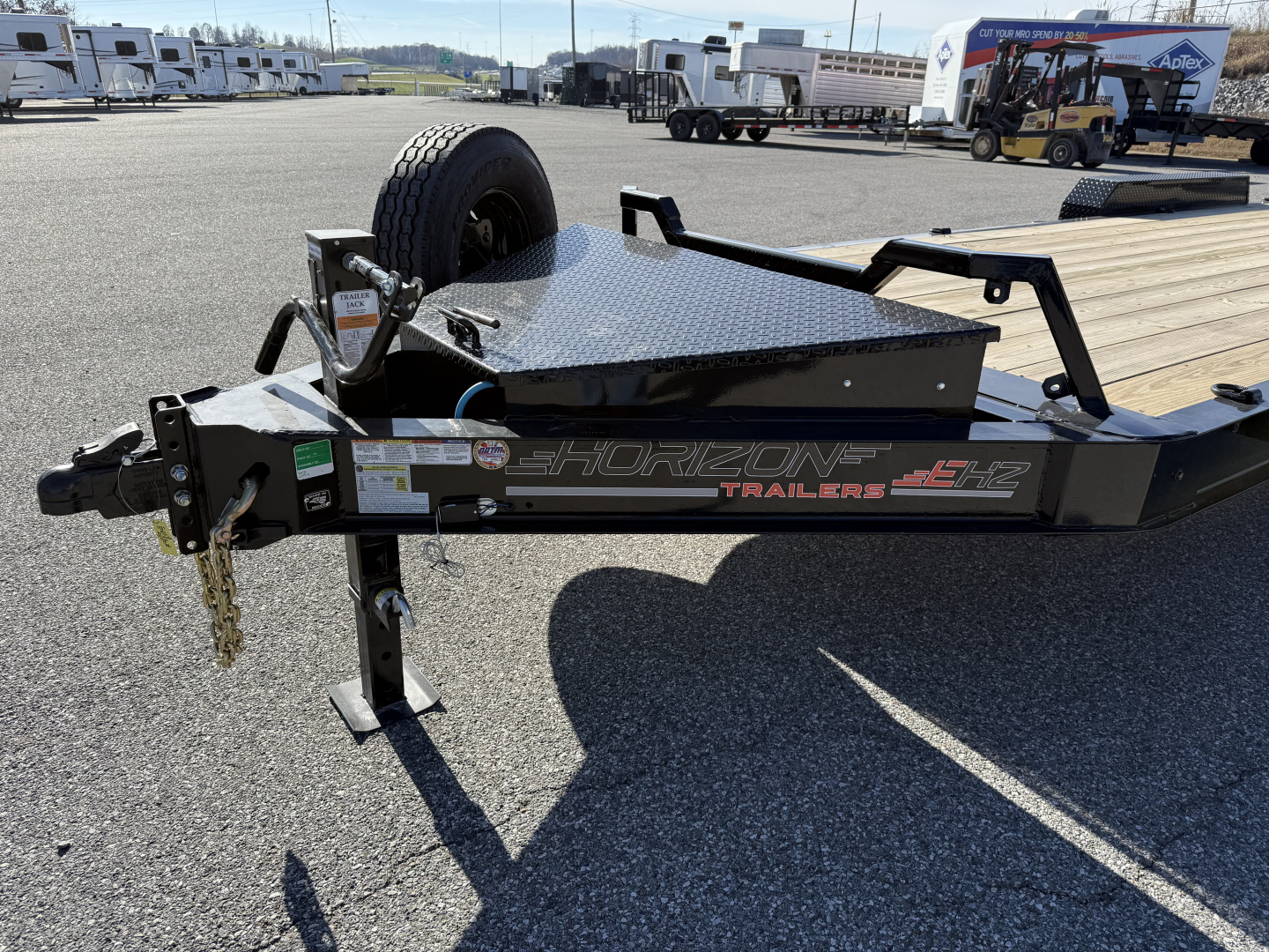 New 2026 Horizon Trailers EHZ22'X83" BP Equipment Trailer