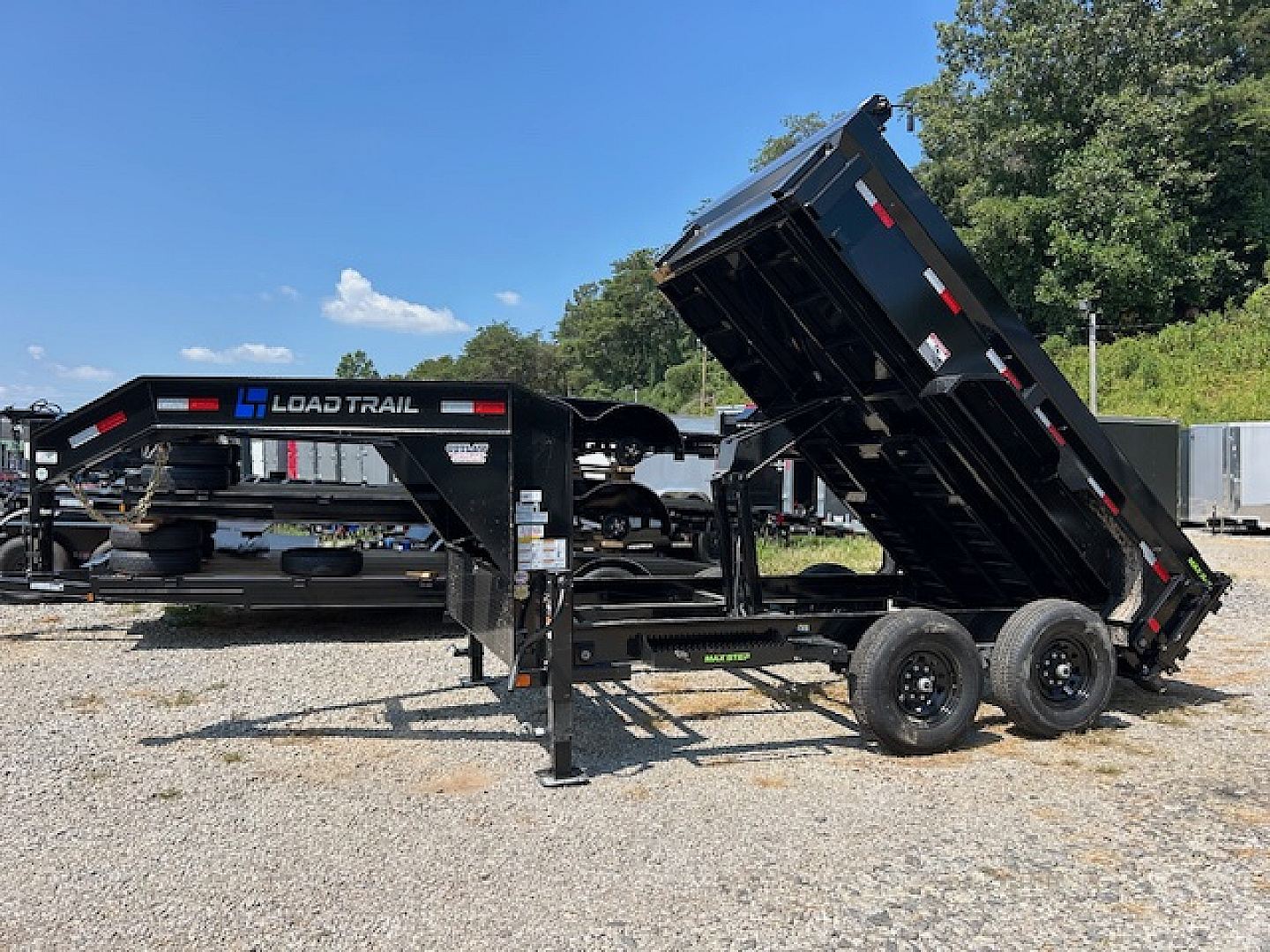 New 2026 Load Trail 7x12 14k Dump Trailer