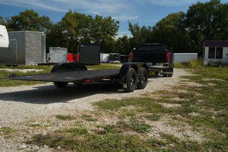 New 2025 KWIK LOAD TRAILERS 7x20 7K Kwik Load Texas Rollback Car Hauler/ Racing Trailer