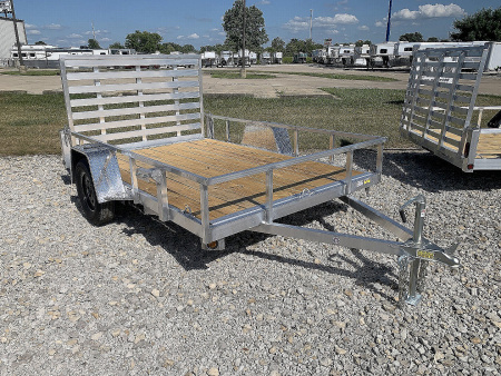 New 2026 Quality Steel and Aluminum 82 x10' Aluminum Utility Trailer