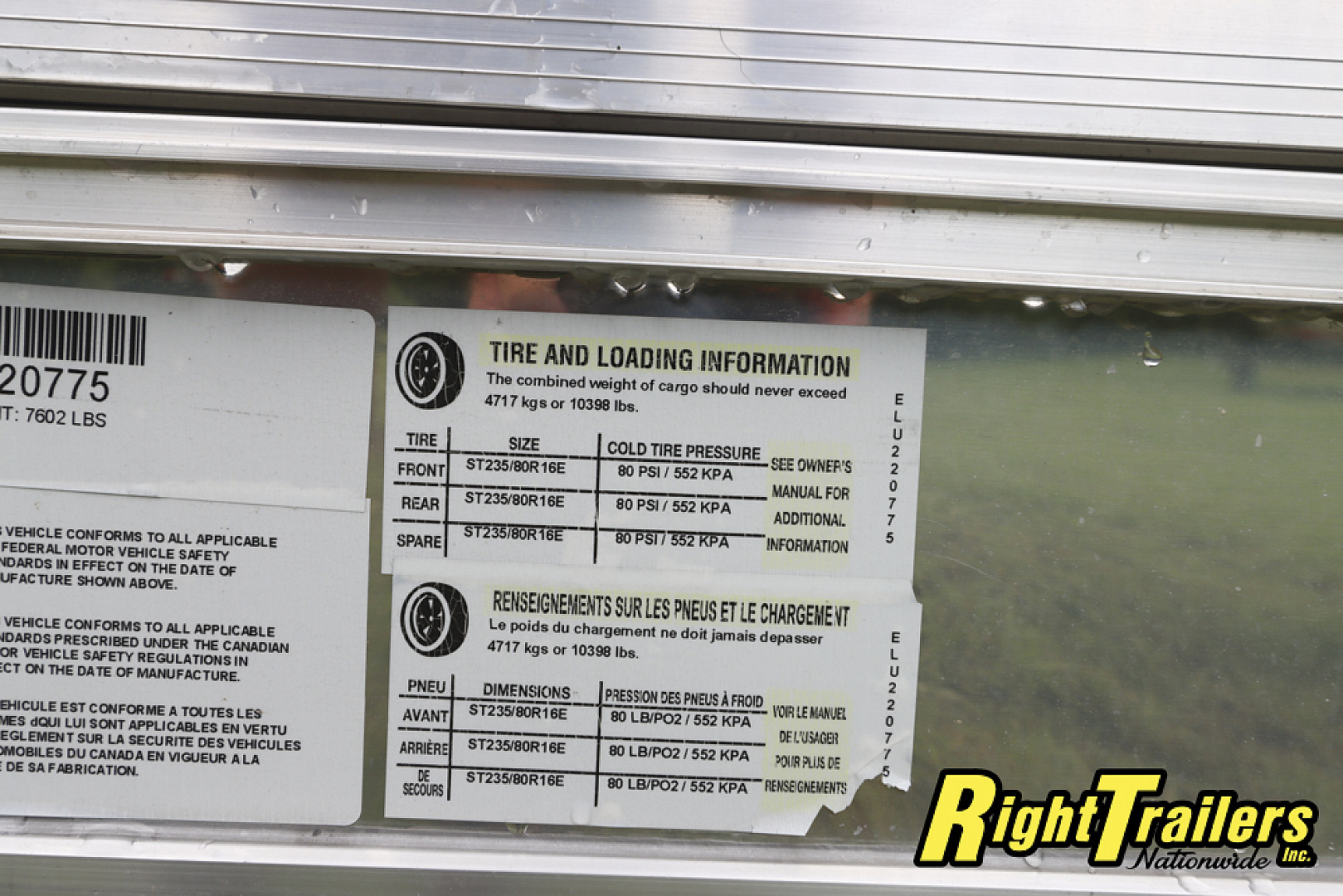 Used 2022 8.5x34 Cargo Mate Race Trailer