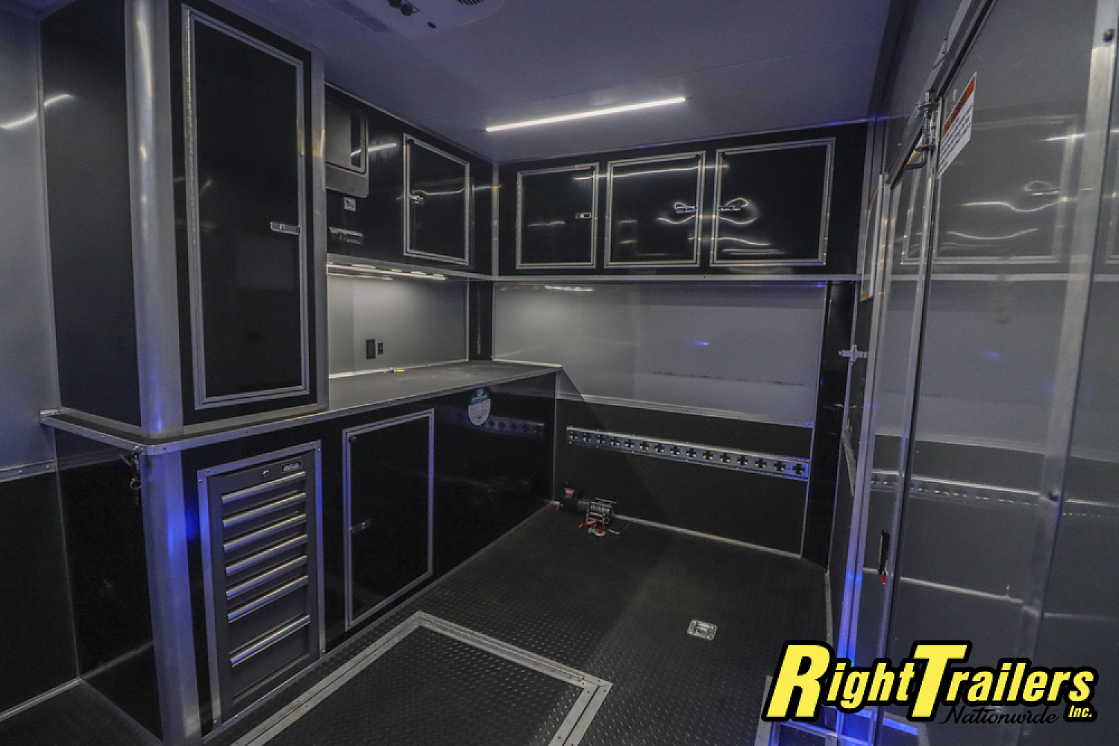 Used 2022 8.5x34 Cargo Mate Race Trailer