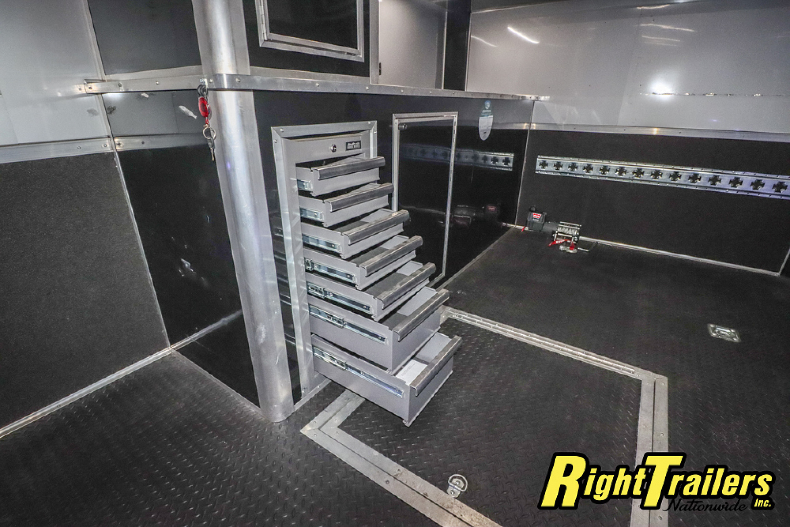 Used 2022 8.5x34 Cargo Mate Race Trailer