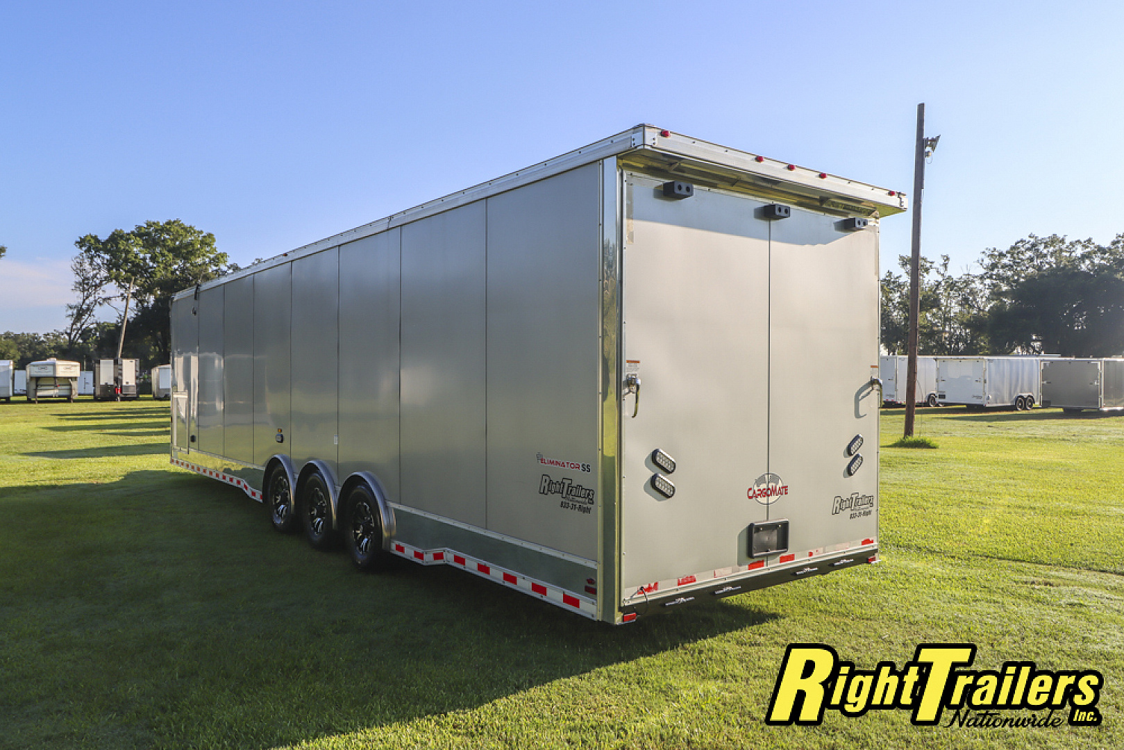 Used 2022 8.5x34 Cargo Mate Race Trailer