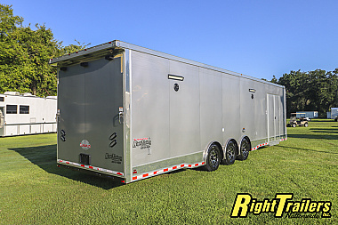 Used 2022 8.5x34 Cargo Mate Race Trailer