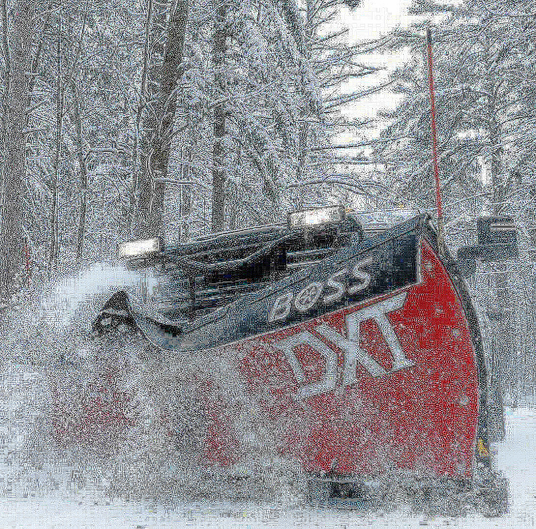 New BOSS Snowplow 9'2" Poly DXT V-Plow - Dual Trip Edge (1 LEFT!!!)