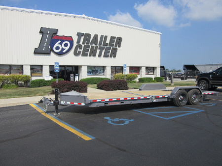 New 2025 Midsota 7 x 24(18+6) NTB24-BP-176 Tilt Trailer
