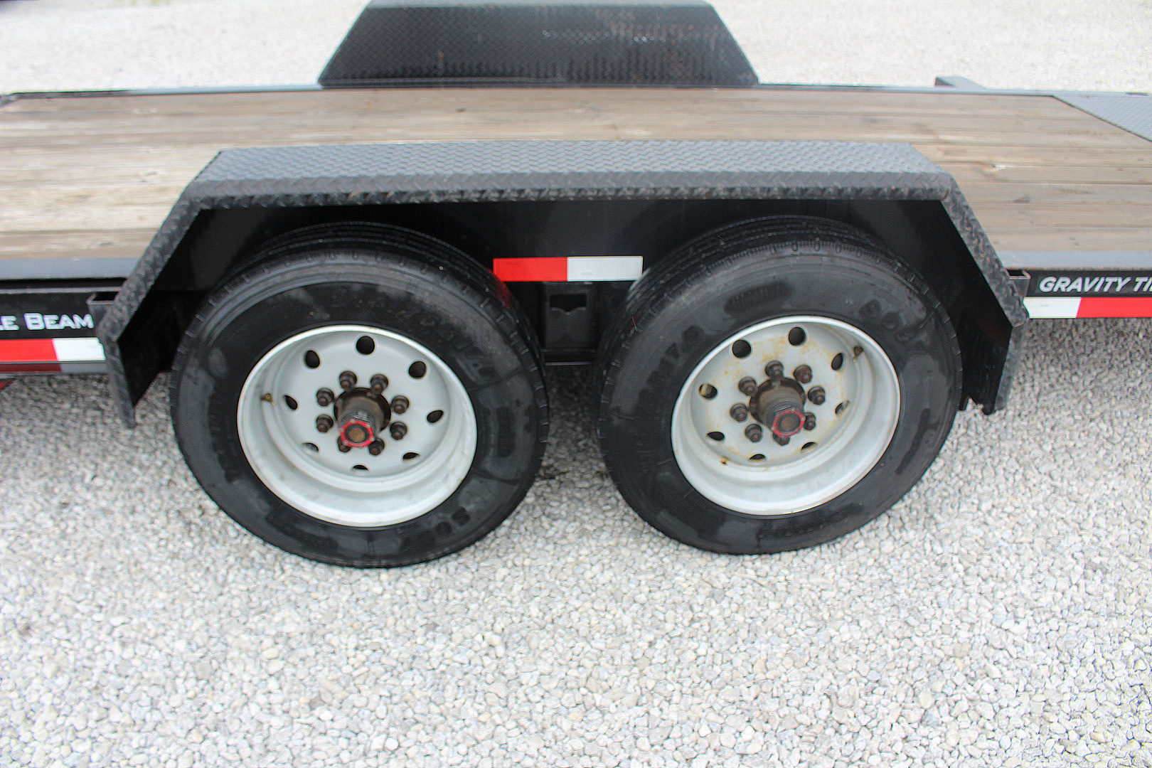 Used 2017 Moritz 7' x 16' + 4' Low Pro - Gravity Tilt - Tilt Trailer - 16000# GVW