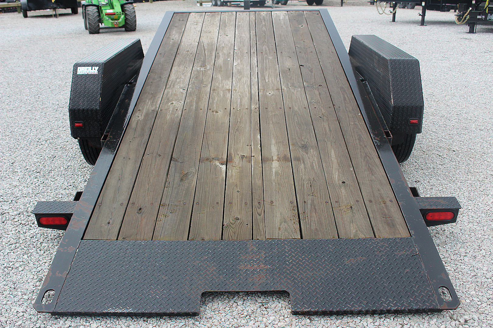 Used 2017 Moritz 7' x 16' + 4' Low Pro - Gravity Tilt - Tilt Trailer - 16000# GVW