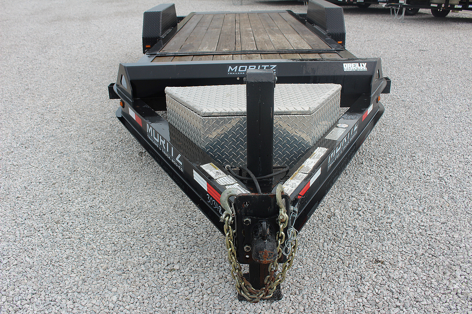 Used 2017 Moritz 7' x 16' + 4' Low Pro - Gravity Tilt - Tilt Trailer - 16000# GVW