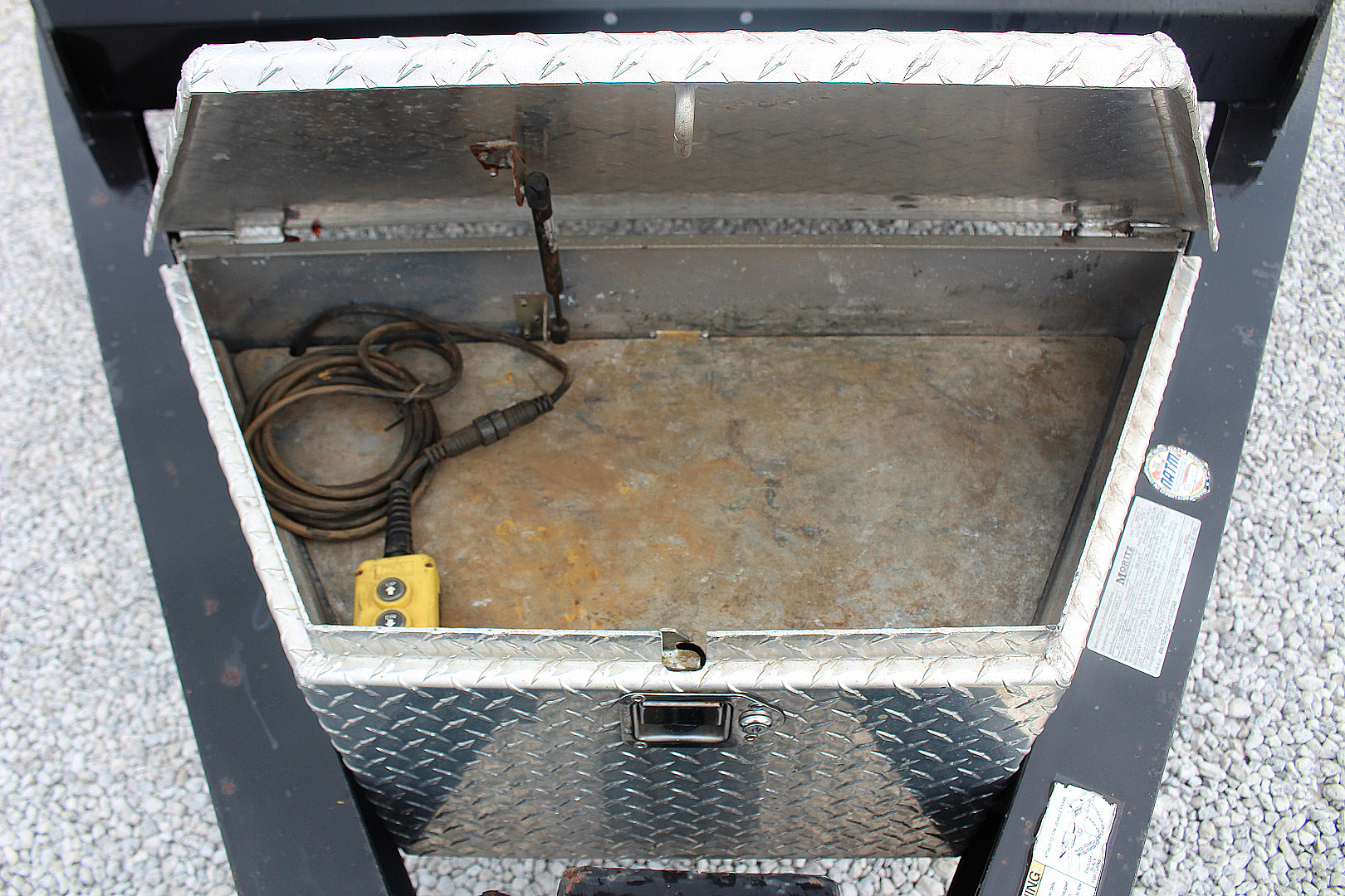 Used 2017 Moritz 7' x 16' + 4' Low Pro - Gravity Tilt - Tilt Trailer - 16000# GVW