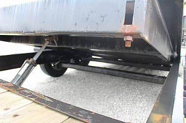 Used 2017 Moritz 7' x 16' + 4' Low Pro - Gravity Tilt - Tilt Trailer - 16000# GVW