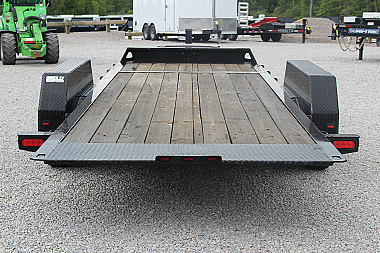 Used 2017 Moritz 7' x 16' + 4' Low Pro - Gravity Tilt - Tilt Trailer - 16000# GVW
