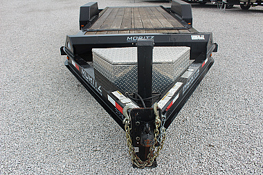 Used 2017 Moritz 7' x 16' + 4' Low Pro - Gravity Tilt - Tilt Trailer - 16000# GVW