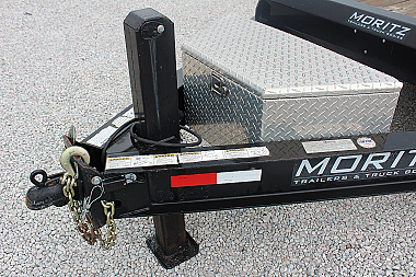 Used 2017 Moritz 7' x 16' + 4' Low Pro - Gravity Tilt - Tilt Trailer - 16000# GVW