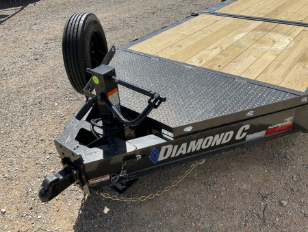 New 2026 Diamond C 80"x22' BP Hydraulically Dampened Tilt - HDT208 Pacesetter Edition