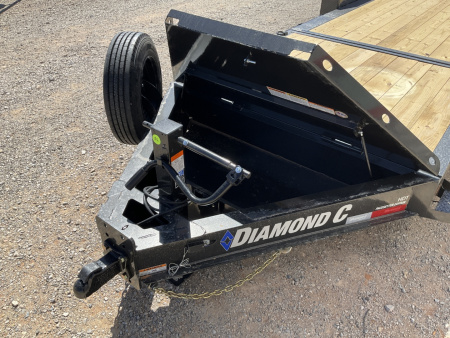 New 2026 Diamond C 80"x22' BP Hydraulically Dampened Tilt - HDT208 Pacesetter Edition