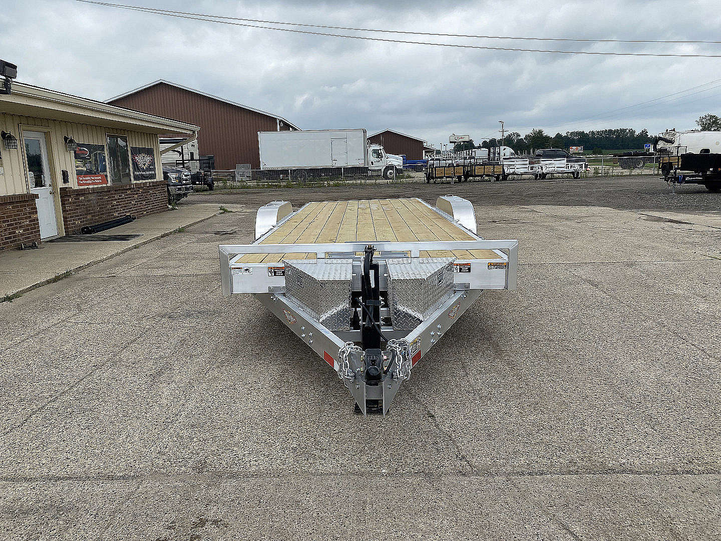 New 2025 H&H Trailers 82x24 Aluminum Speed Loader 14K Tilt Trailer