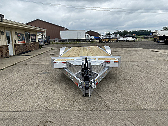 New 2025 H&H Trailers 82x24 Aluminum Speed Loader 14K Tilt Trailer