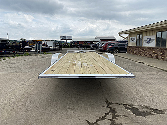 New 2025 H&H Trailers 82x24 Aluminum Speed Loader 14K Tilt Trailer