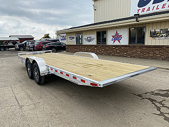 New 2025 H&H Trailers 82x24 Aluminum Speed Loader 14K Tilt Trailer