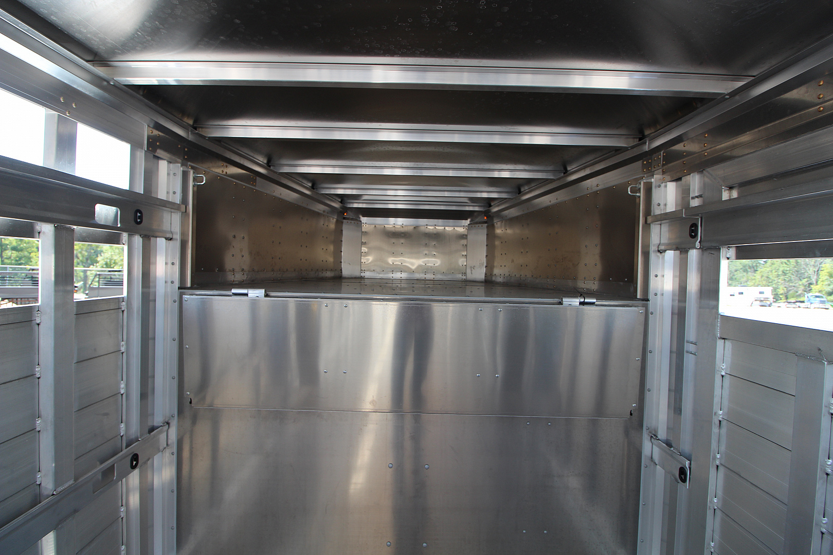 New 2026 EBY Trailers Maverick 6'11 x 24' Stock / Stock Combo Trailer