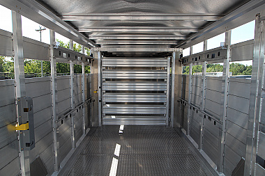 New 2026 EBY Trailers Maverick 6'11 x 24' Stock / Stock Combo Trailer