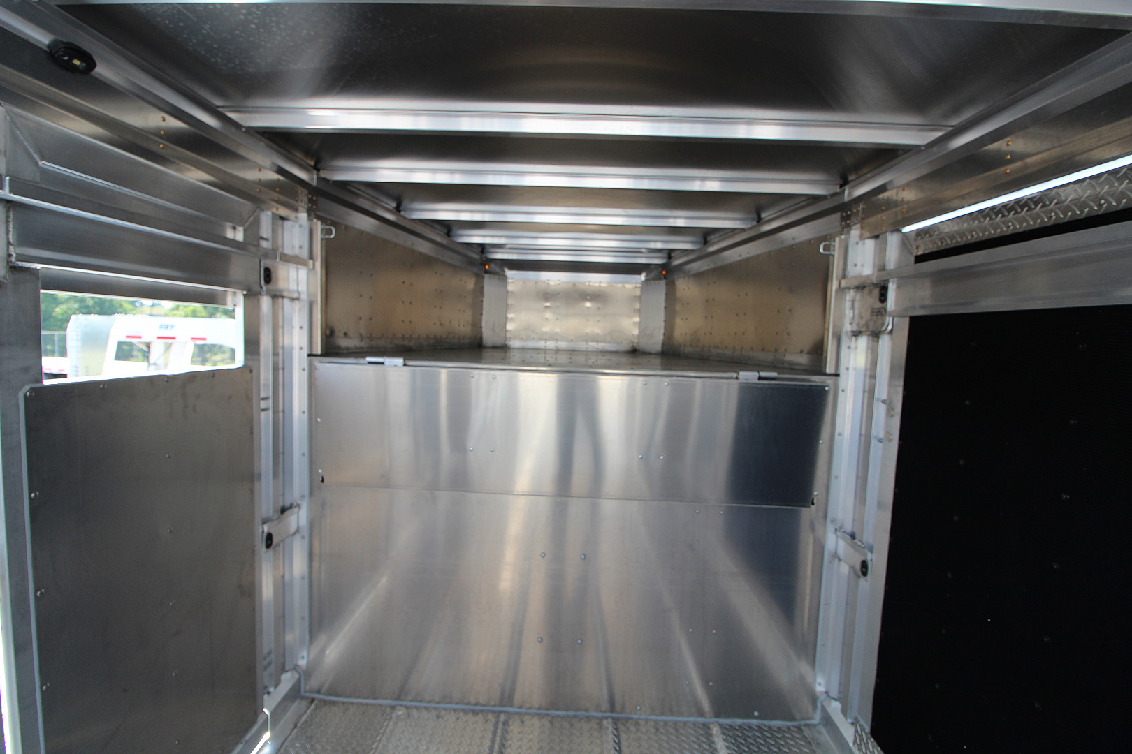 New 2026 EBY Trailers Maverick 6'11 x 24' Stock / Stock Combo Trailer