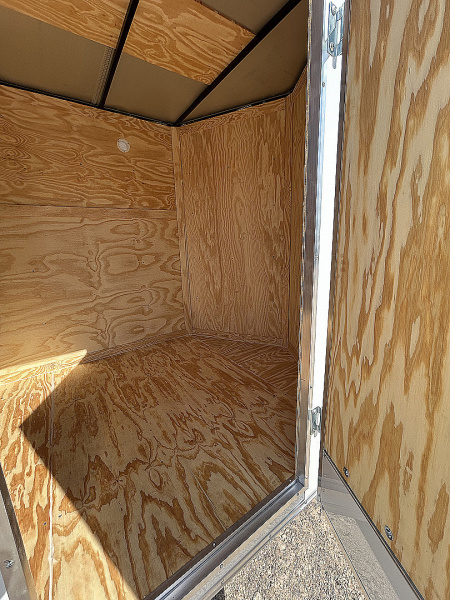New 2025 Family Trailer 6x12 Tandem Axles Cargo / Enclosed Trailer-Screwless Exterior-REAR FOLDING DOORS