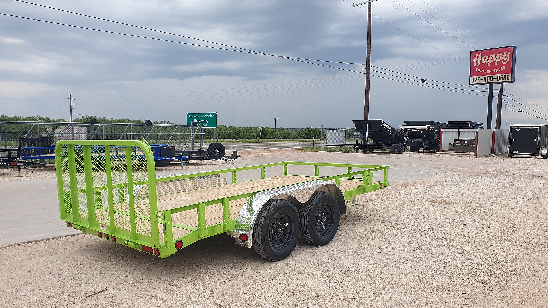 New 2026 PJ 83"x14' Tandem Axle Utility Trailer - UL