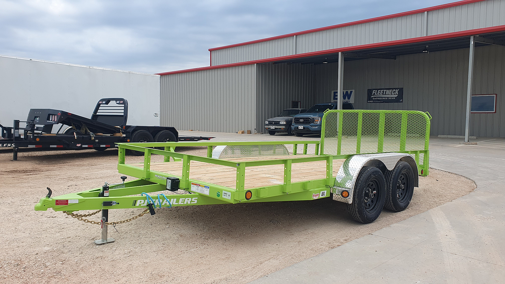 New 2026 PJ 83"x14' Tandem Axle Utility Trailer - UL
