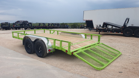 New 2026 PJ 83"x14' Tandem Axle Utility Trailer - UL