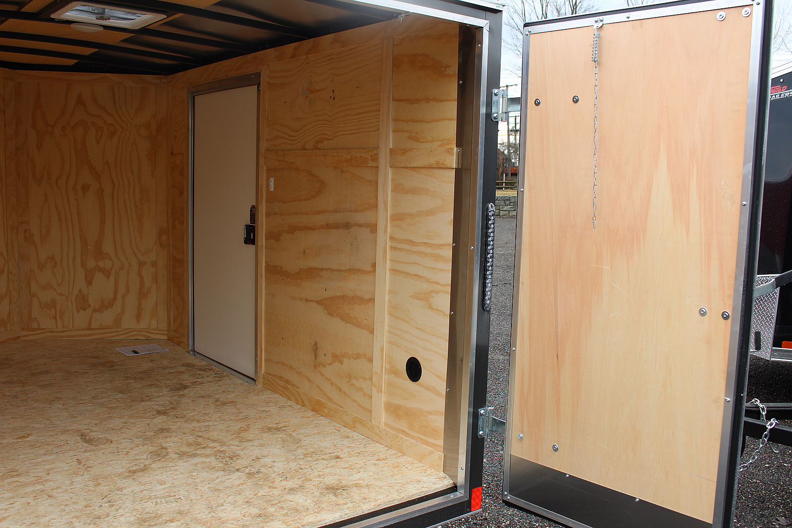 New 2026 Darkhorse Cargo 6' x 10' Enclosed Trailer - Double Rear Door - 6' Interior Height - 2990# GVW