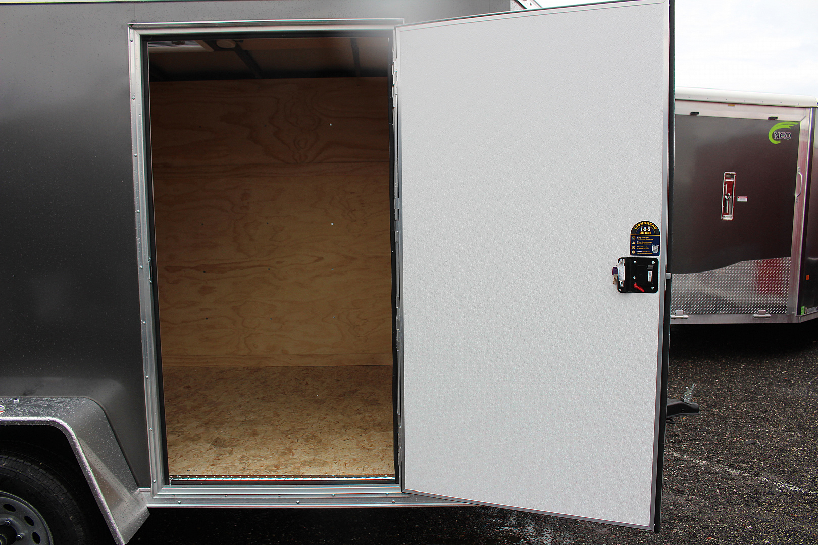 New 2026 Darkhorse Cargo 6' x 10' Enclosed Trailer - Double Rear Door - 6' Interior Height - 2990# GVW