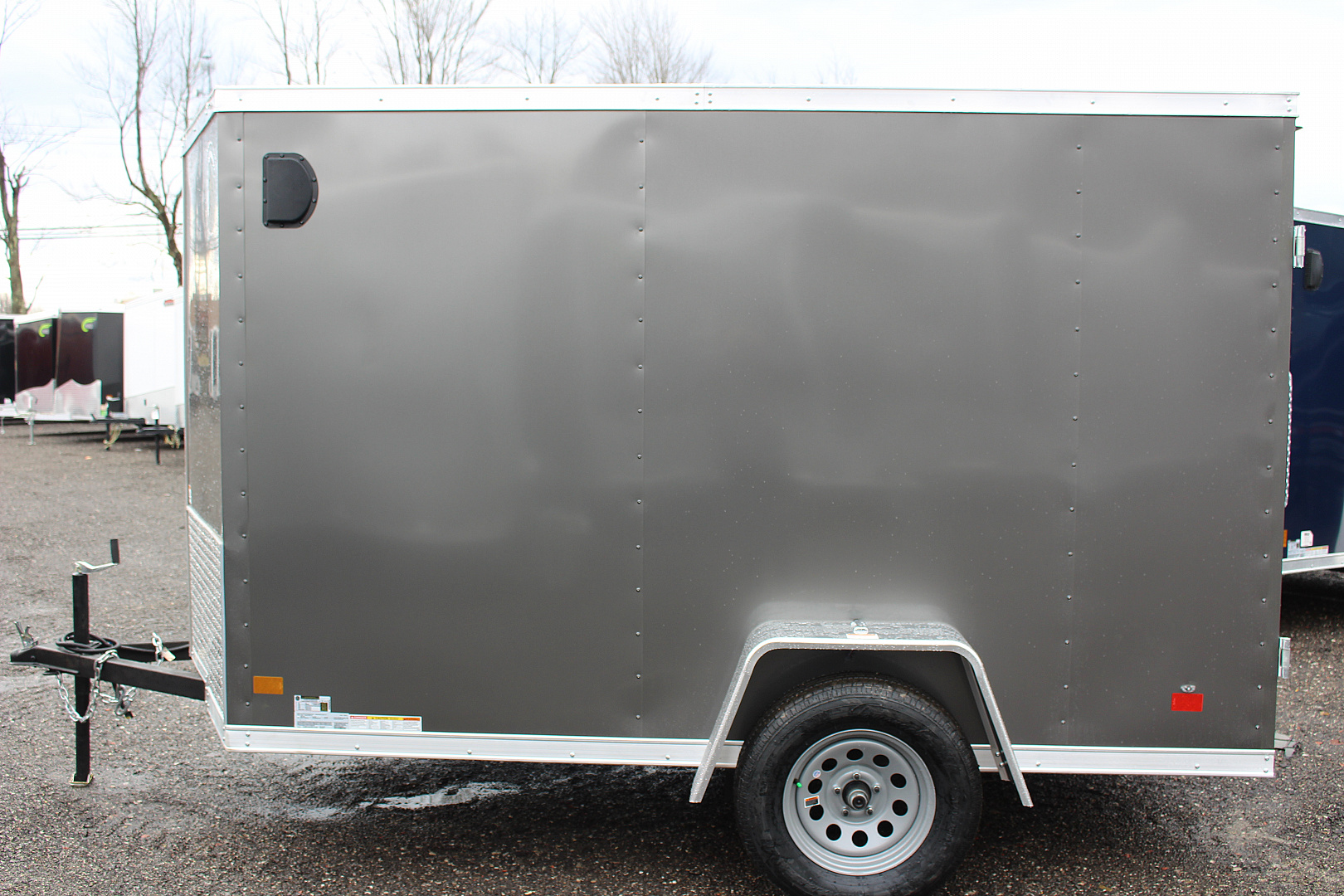 New 2026 Darkhorse Cargo 6' x 10' Enclosed Trailer - Double Rear Door - 6' Interior Height - 2990# GVW