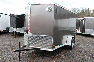 New 2026 Darkhorse Cargo 6' x 10' Enclosed Trailer - Double Rear Door - 6' Interior Height - 2990# GVW