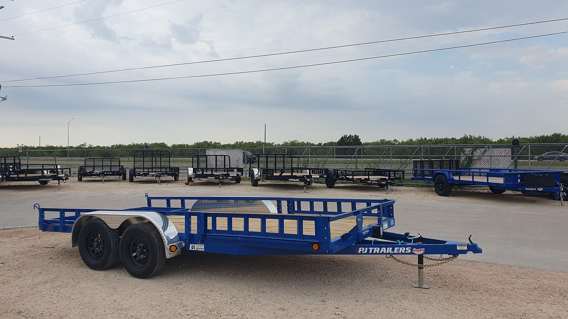 New 2026 Pj 83 X16 Tandem Axle Utility Trailer Ul For Sale In